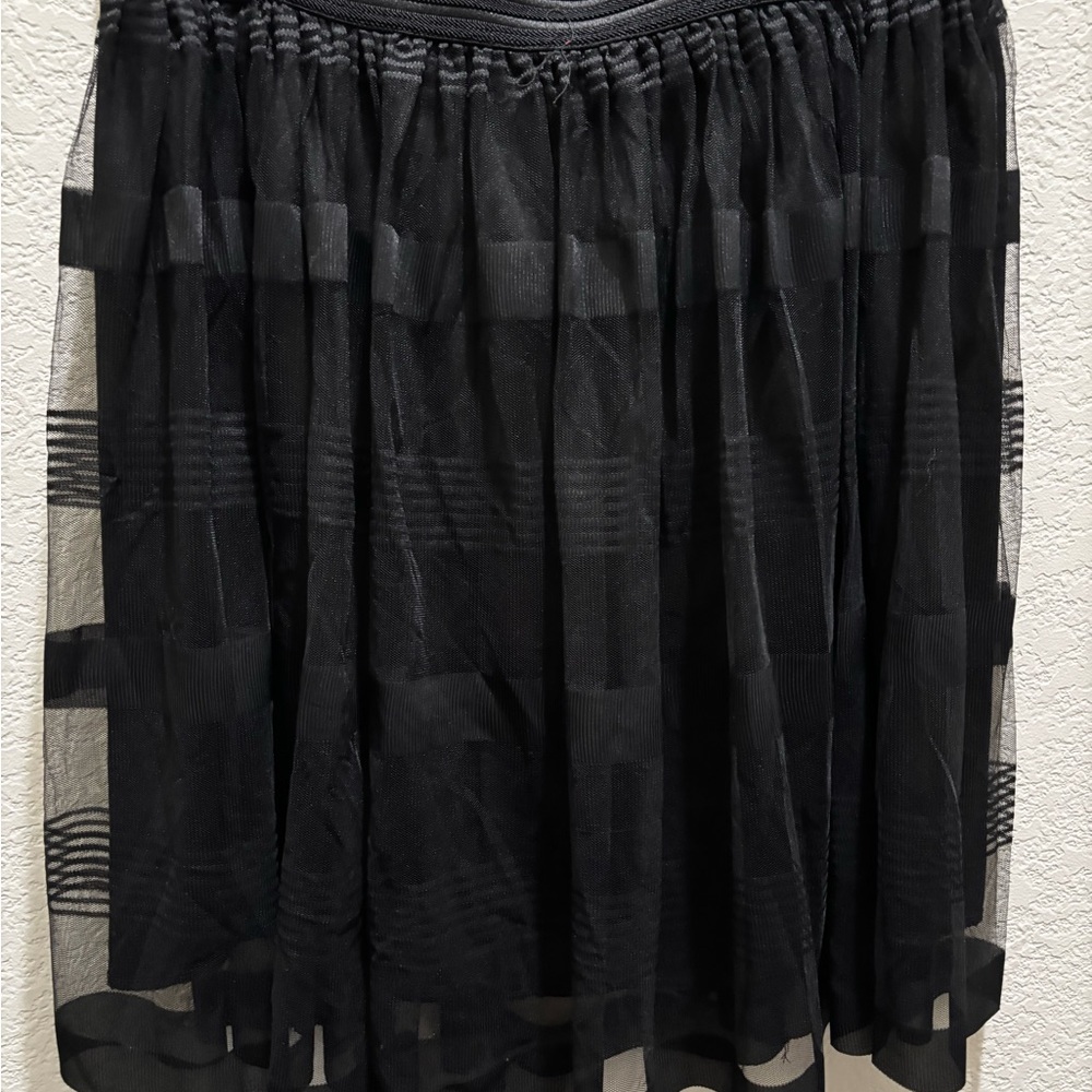 Metro Wear Black A-Line Skirt